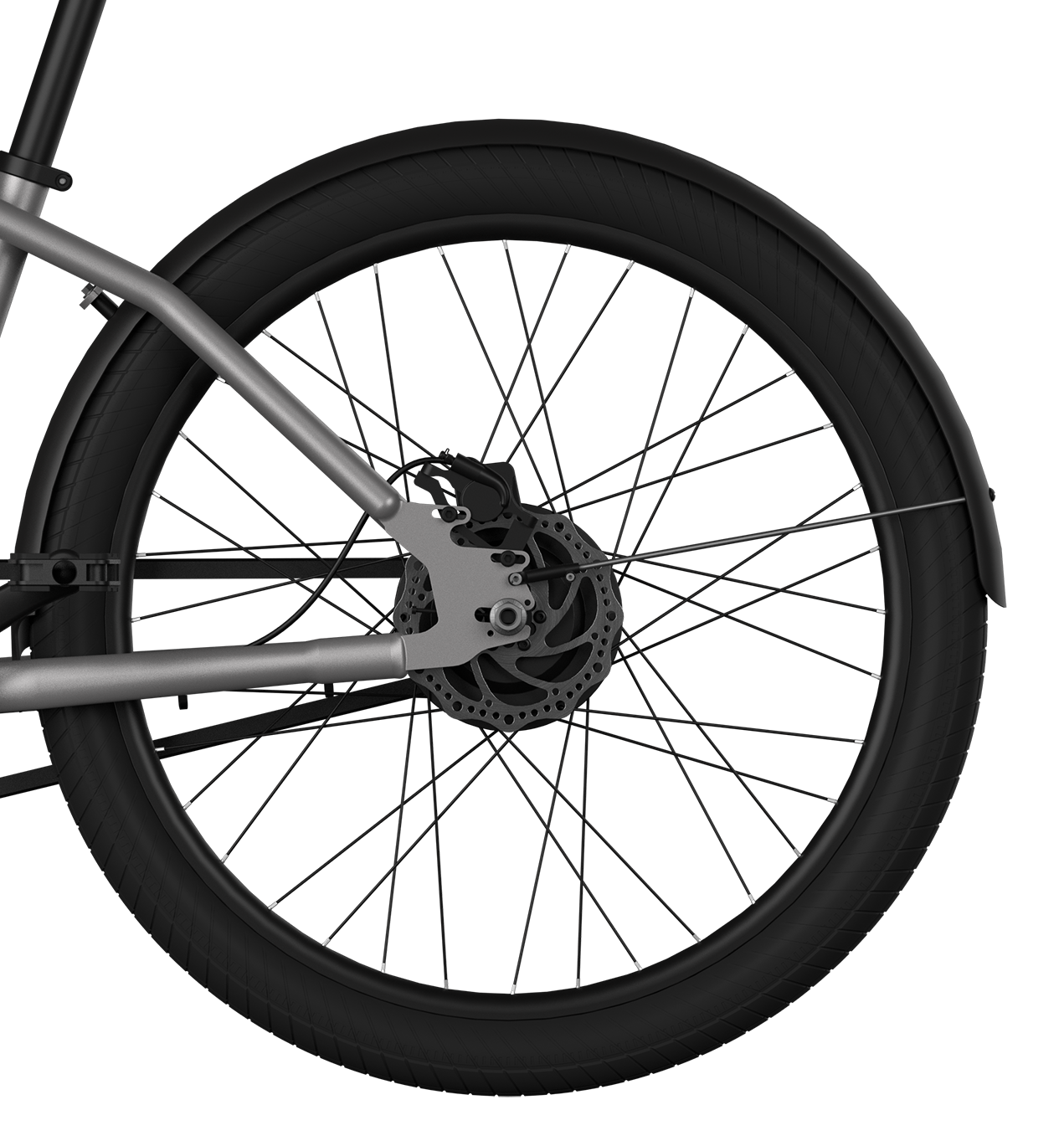 Urban rear wheel motor
