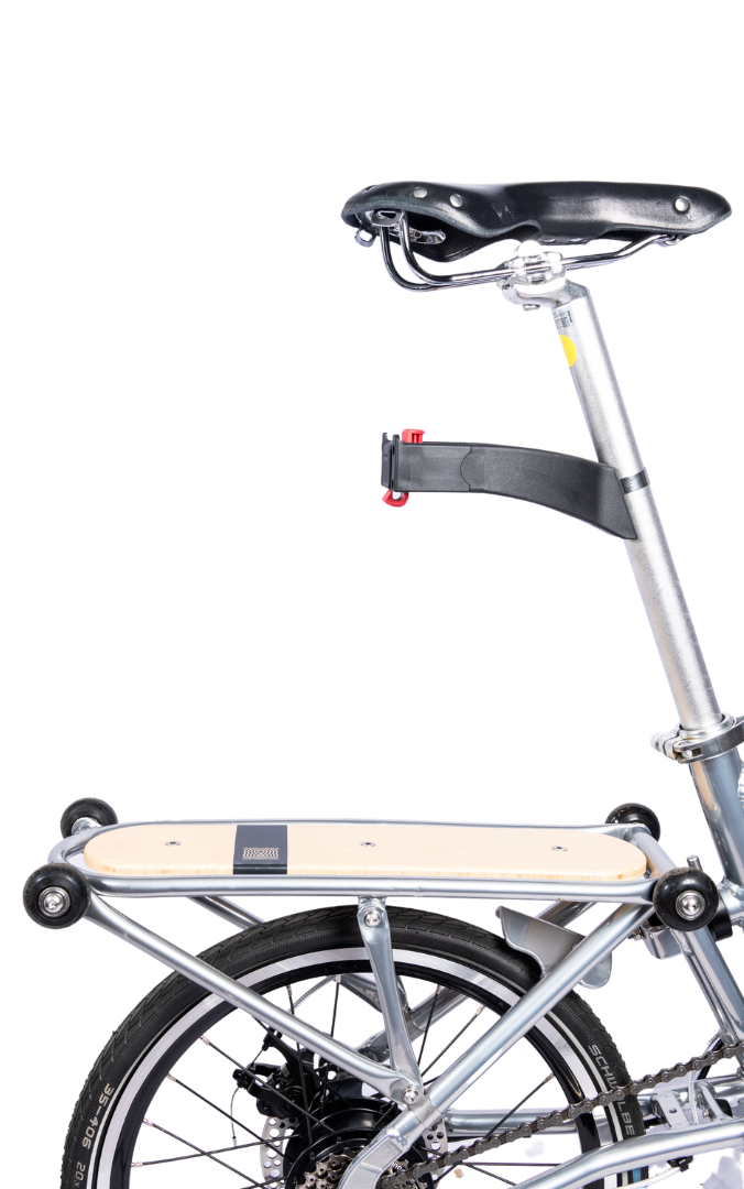 Porte-bagages vélo arrière plateforme pliable sur les cotés alu compatible  frein à disque P2R 10 kg - Bagagerie vélo - Bagagerie et Transport - Urbain
